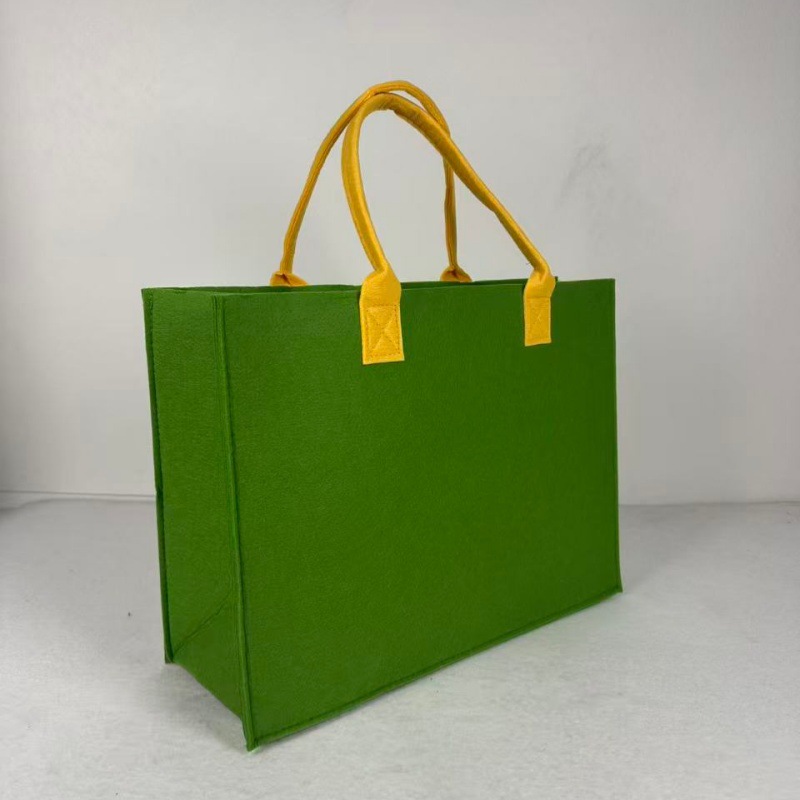 SB-13-Felt กระเป๋าผ้าสักหลาดทรงถุง - Image 9