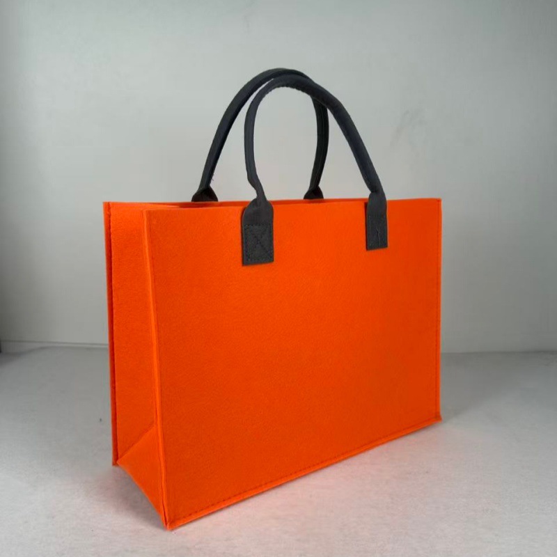 SB-13-Felt กระเป๋าผ้าสักหลาดทรงถุง