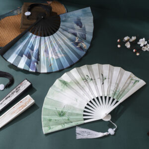 PF-03-PT พัดลายสวยงาม