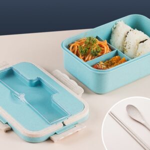 Eco-R-02 กล่องข้าวฟางข้าวสาลี  Lunch Box