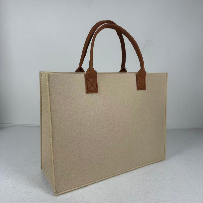 SB-13-Felt กระเป๋าผ้าสักหลาดทรงถุง - Image 8