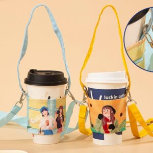 CH-01-CAN ปลอกหุ้มแก้วชานมแบบสะพายข้าง